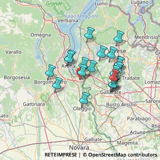 Mappa Via Silvio Pellico, 28053 Castelletto sopra Ticino NO, Italia (12.086)