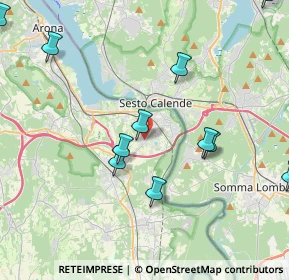 Mappa Via Silvio Pellico, 28053 Castelletto sopra Ticino NO, Italia (5.75286)