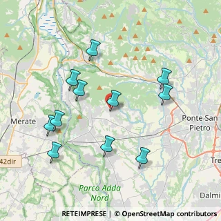 Mappa Via Donatori Sangue E Organi, 24039 Sotto il Monte Giovanni XXIII BG, Italia (3.96091)
