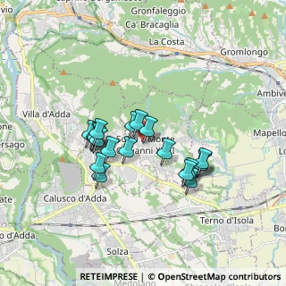 Mappa Via Donatori Sangue E Organi, 24039 Sotto il Monte Giovanni XXIII BG, Italia (1.423)
