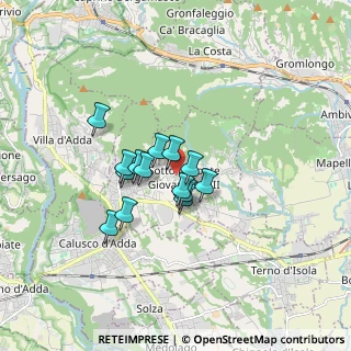 Mappa Via Alessandro Manzoni, 24039 Sotto il Monte Giovanni XXIII BG, Italia (1.14)