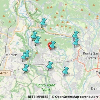 Mappa Via Alessandro Manzoni, 24039 Sotto il Monte Giovanni XXIII BG, Italia (3.92818)