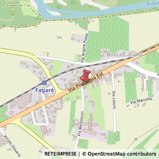 Mappa Via Postumia Est, 136, 31048 San Biagio di Callalta, Treviso (Veneto)