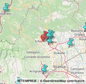Mappa Via Maranese, 36015 Schio VI, Italia (24.82846)