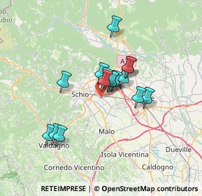 Mappa Via Maranese, 36015 Schio VI, Italia (5.05688)