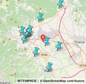 Mappa Via Maranese, 36015 Schio VI, Italia (3.5375)