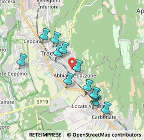 Mappa Via Galli Mario, 21049 Tradate VA, Italia (1.74333)