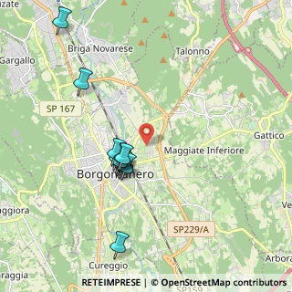 Mappa Via Ceredo, 28021 Borgomanero NO, Italia (1.78364)