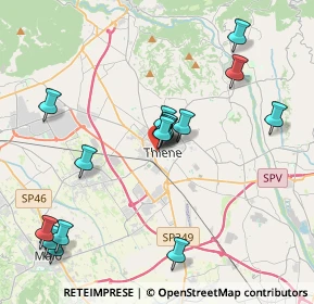 Mappa Via Colleoni, 36016 Thiene VI, Italia (4.0225)