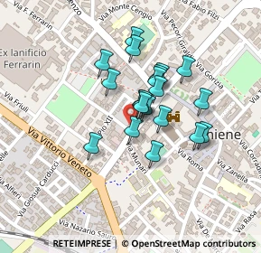 Mappa Via Colleoni, 36016 Thiene VI, Italia (0.1555)