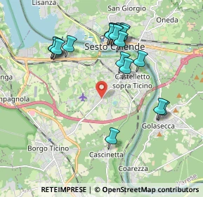 Mappa Via Caduti per la Libertà, 28053 Castelletto sopra Ticino NO, Italia (2.009)