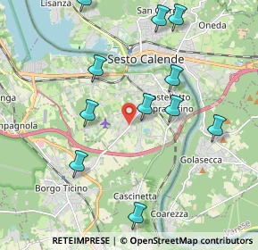 Mappa Via Caduti per la Libertà, 28053 Castelletto sopra Ticino NO, Italia (2.15091)