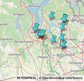 Mappa Via Caduti per la Libertà, 28053 Castelletto sopra Ticino NO, Italia (11.94857)