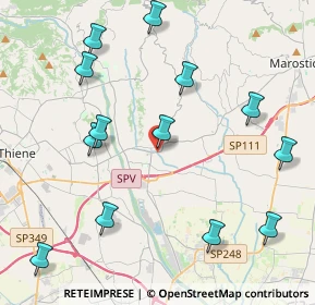 Mappa Pista ciclabile del Chiavone, 36042 Breganze VI, Italia (4.81923)