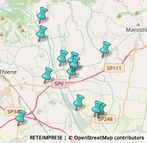 Mappa Pista ciclabile del Chiavone, 36042 Breganze VI, Italia (3.64083)