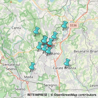 Mappa Via Luigi Pirandello, 20833 Giussano MB, Italia (2.32909)