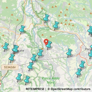 Mappa Via Innocente Perico, 24030 Carvico BG, Italia (6.241)