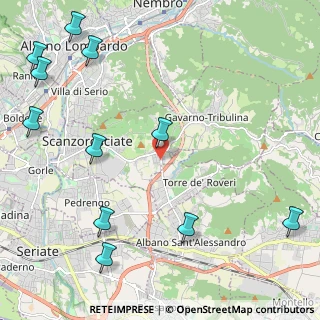 Mappa Via Fugarolo, 24020 Scanzorosciate BG, Italia (3.01545)
