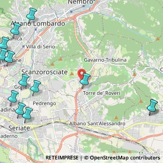 Mappa Via Fugarolo, 24020 Scanzorosciate BG, Italia (3.60385)