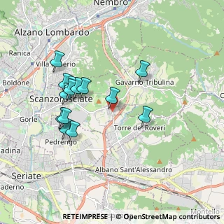 Mappa Via Fugarolo, 24020 Scanzorosciate BG, Italia (1.72857)