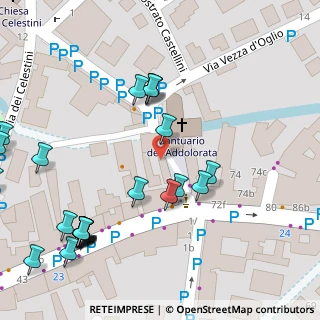 Mappa Viale Santuario dell'Addolorata, 24124 Bergamo BG, Italia (0.06)