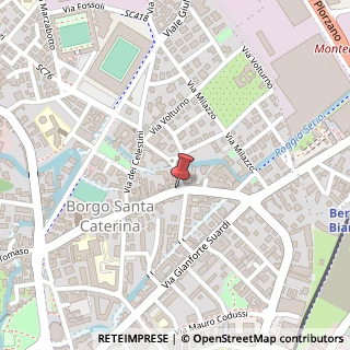 Mappa Via Borgo Santa Caterina, 68, 24124 Bergamo, Bergamo (Lombardia)