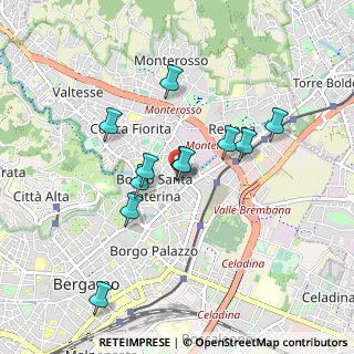 Mappa Via Francesco Garbelli, 24124 Bergamo BG, Italia (0.76636)