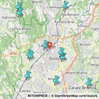 Mappa Via Vincenzo Monti, 22060 Carugo CO, Italia (2.72273)