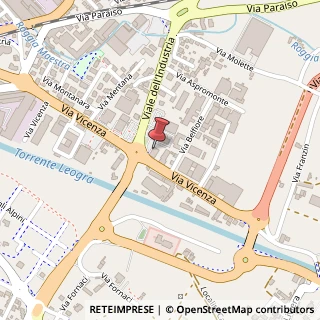 Mappa Via Vicenza, 575, 36015 Schio, Vicenza (Veneto)