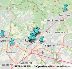 Mappa Via Fratelli Rosselli, 24124 Bergamo BG, Italia (2.94818)