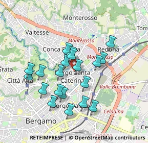 Mappa Via Fratelli Rosselli, 24124 Bergamo BG, Italia (0.7895)