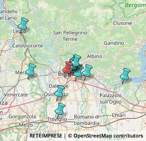 Mappa Via Fratelli Rosselli, 24124 Bergamo BG, Italia (10.45583)
