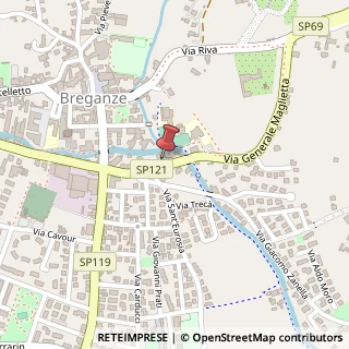 Mappa Via Gen. Maglietta, 27, 36042 Breganze, Vicenza (Veneto)