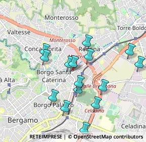 Mappa Piazzale Ponziano Loverini, 24124 Bergamo BG, Italia (0.90933)