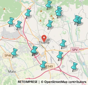 Mappa Vicolo Monte Cimone, 36016 Thiene VI, Italia (4.97438)