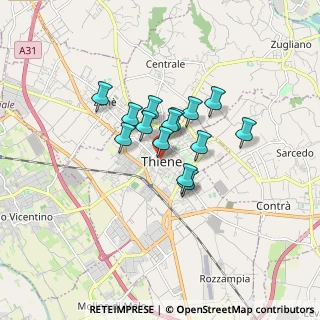 Mappa Di fronte OTTICA, 36016 Thiene VI, Italia (1.1)
