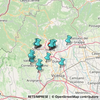 Mappa Via Trento, 36016 Thiene VI, Italia (9.85765)