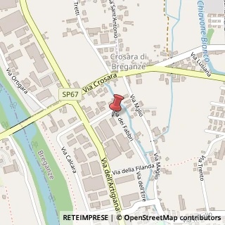 Mappa Via dei Fabbri, 11, 36042 Breganze, Vicenza (Veneto)