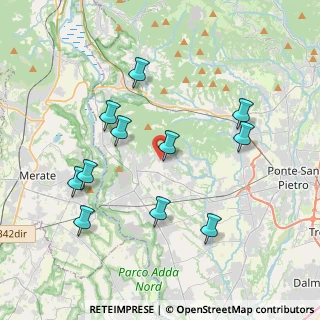 Mappa Via Don Carlo Valtellina, 24039 Sotto il Monte Giovanni XXIII BG, Italia (3.91545)