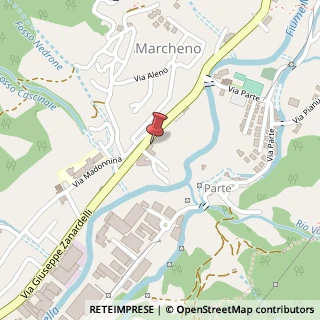 Mappa Via Giuseppe Zanardelli, 75, 25060 Marcheno, Brescia (Lombardia)