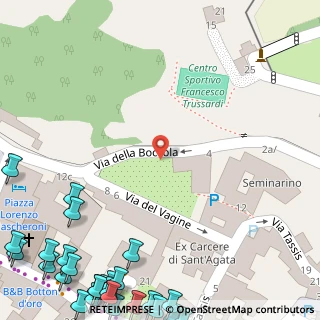 Mappa Via Vagine, 24129 Bergamo BG, Italia (0.13185)
