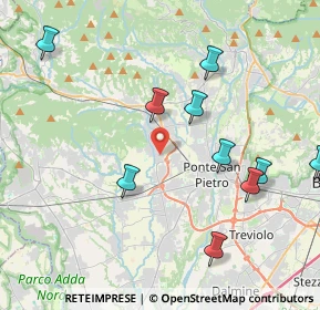 Mappa Via Giovanni Pascoli, 24030 Mapello BG, Italia (4.69727)
