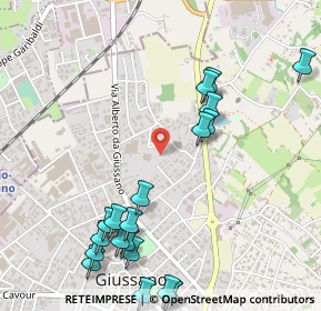 Mappa Via Sant'Agostino, 20833 Giussano MB, Italia (0.6455)