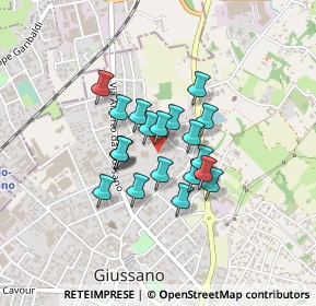 Mappa Via Sant'Agostino, 20833 Giussano MB, Italia (0.2865)