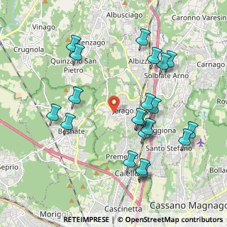 Mappa Via Caravaggio, 21040 Jerago Con Orago VA, Italia (2.1005)