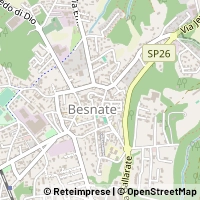 Mapa Besnate