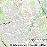 Mapa Borgomanero