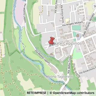 Mappa Via Ciro Menotti,  2, 21050 Lonate Ceppino, Varese (Lombardia)