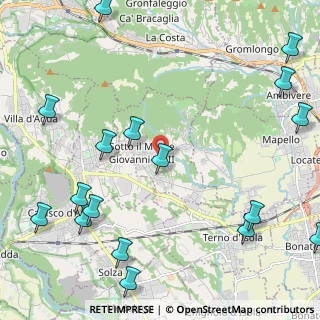 Mappa Via Gaetano Donizetti, 24039 Sotto il Monte Giovanni XXIII BG, Italia (3.04294)