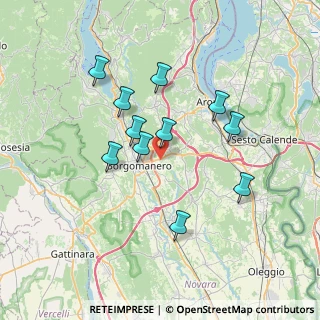Mappa Via Fornace, 28013 Gattico NO, Italia (6.32182)